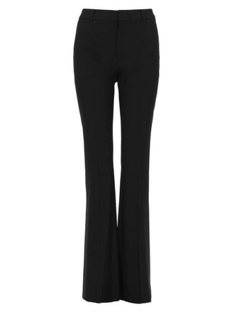 Pantaloni Torino Neutral Elsa Viscose-Blend Flared Pants