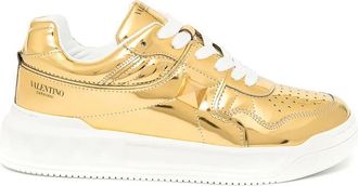 Valentino Ladies Gold Tone Sneakers, US Size 5.5