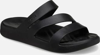 Crocs Womens Getaway Strappy Womens Sandals - Black - Size: 8