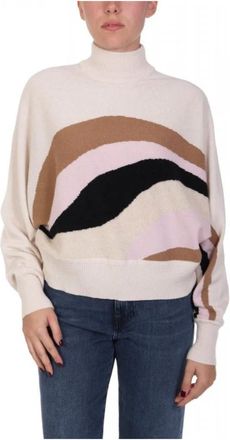 Marella Truien > Gebreide kleding met ronde hals - Dames - Coltruien - Veelkleurig - M - Truien & Vesten