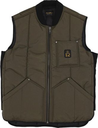 RefrigiWear Militair Groene Mouwloze Vest Jas - Heren - Bodywarmers - Groen - XL - Polyester - Jassen