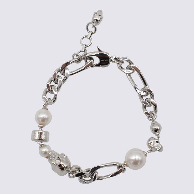 ブレスレット Alexander Mcqueen Silver l Bracelet Alexander McQueen Silver Metal Bracelet from $303.00 - on