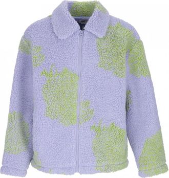 Obey Faux fur Shearling -jassen - Dames - Jassen - Blauw - S - Jassen