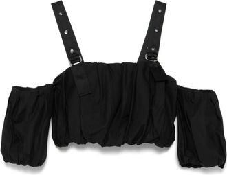 Pinko Stijlvolle Top voor Dames - Dames - Blouses - Zwart - S - Polyester - Overhemden