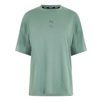 Puma Dames Hyrox Logo Performance T-shirt (Eucalyptus)