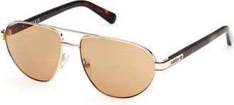 adidas Or0148 32E Sunglasses - unisex - Adidas Originals - Sunglasses - Yellow - 58 MM - Accessories