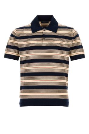 Prada Multicolor Shirt Collar Polo