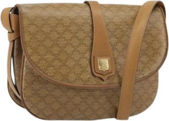 Celine Pre-owned Cross Body Bags, female, Beige, Size: ONE SIZE Pre-owned Vintage Shoulder Bag