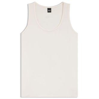 BOSS Sleeveless top in stretch silk