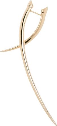 Shaun Leane Saber Statement Crossover oorbellen - Goud