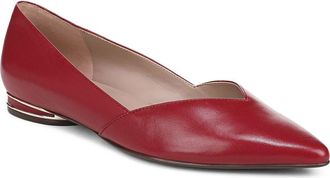 Naturalizer Havana Pointed Toe Flat in Heart Flame Leather at Nordstrom, Size 7.5