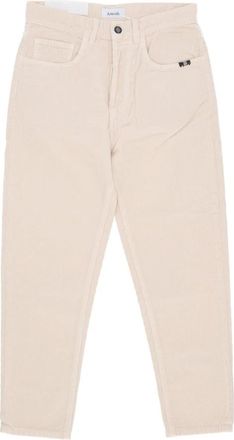 Amish Ribfluwelen Herenbroek Kokosnoot - Heren - Straight fit broeken - Beige - W28 - Katoen - Broeken