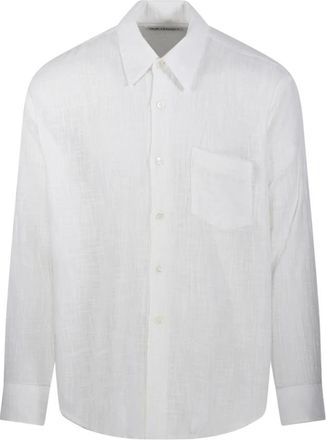 Our Legacy Casual Shirts, male, White, Size: S Coco Shirt