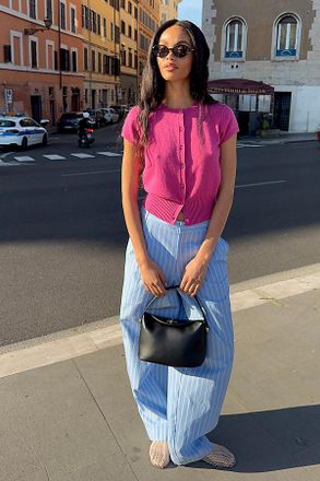 Essentiel Jesuis 100% Cotton Barrel Pants