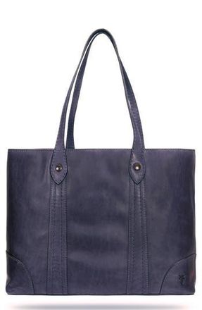 Frye Melissa Leather Shopper in Eggplant at Nordstrom Rack