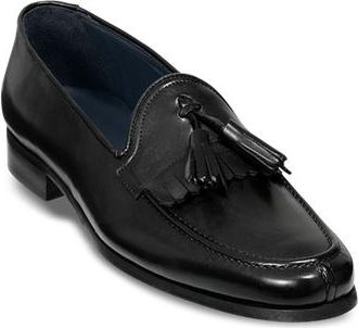 Paul Fredrick Lennon Kiltie Tassel Loafer in Black at Nordstrom, Size 11.5