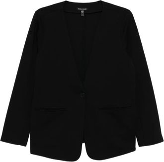 Eileen Fisher Giacca con scollo a V - Nero