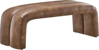 ModWay Dax 50.5in Vegan Leather Upholstered Accent