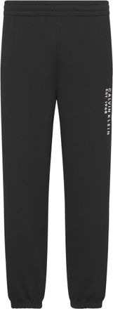 Calvin Klein Jeans Sweathose CALVIN KLEIN JEANS CALVIN 1968 GRAPHIC, Herren, Gr. XXL, N-Gr, schwarz, Sweatware, Obermaterial: 100% Baumwolle, unifarben, regular fit lang