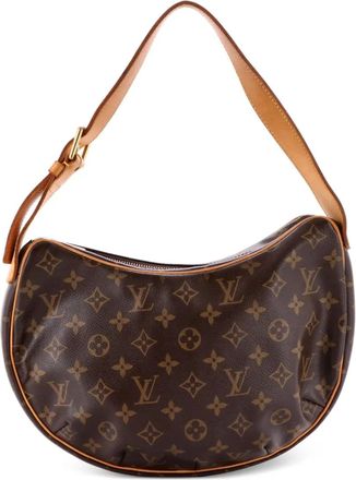 Louis Vuitton Croissant Monogram canvas MM tas - Bruin