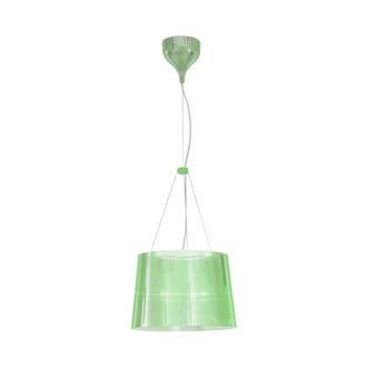 Kartell Pendant E - Green - Polycarbonate 2.4 - Designer Ferruccio Laviani