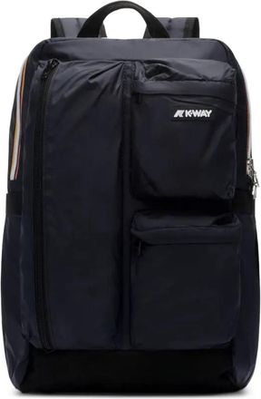 K-Way Zaino con zip - Blu