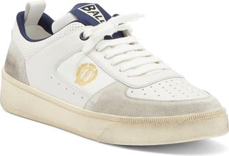 Bally Riweira Low Top Sneaker in Dusty White/Midnight at Nordstrom Rack, Size 13Us / 46Eu