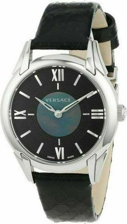 Versace Black Dial Dafne Ladies Watch VFF010013