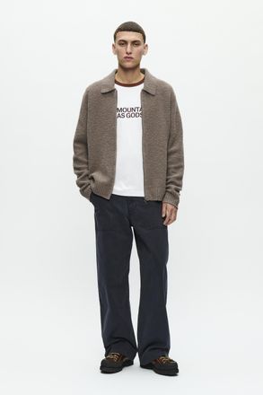 Wood Wood Vest WWAndy Casual fit beige