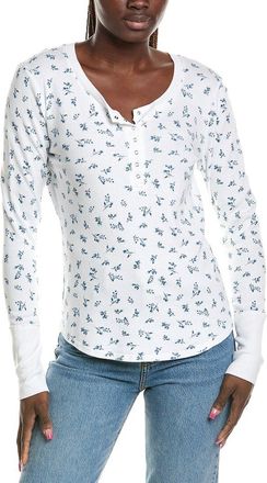 Michael Stars Regan Printed Henley