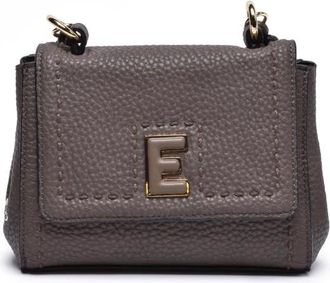 Ermanno Scervino Tassen, Dames, Bruin, ONE Size, Su&egrave;de, Flap Soft Eba