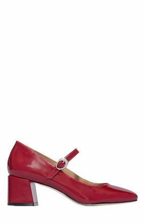 Bernardo Ancona Block Heel Mary Jane in Dark Red at Nordstrom, Size 10
