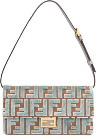 Fendi Dames, Tassen, Veelkleurig, Maat: ONE Size Katoen