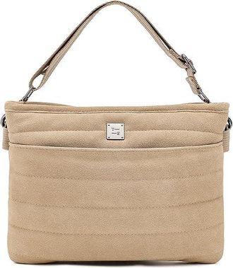 Think Royln Bum Bag 2.0 Womens Handbags Stone Suede, Polyester