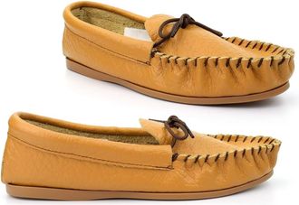 Generic Mens Leather Slippers Mens Outdoor Slippers Size 6 Boys Slipper Size 9 Slip On Slipper Moccasins Moccasin Outdoor Sole Real Leather Upper Extra Large 