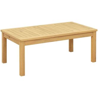 vidaXL vidaXL Tavolino da salotto Acacia chiaro 90 x 50 x 36 cm