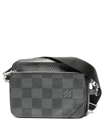 Louis Vuitton 2020 Trio Damier Graphite cross body bag - Grey