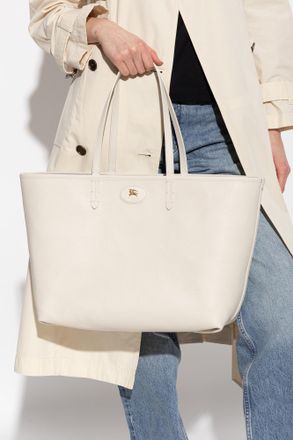 Burberry Reversible Shopper Bag, Womens, Cream