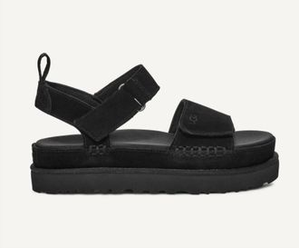 UGG Womens Goldstar Sandal In Black