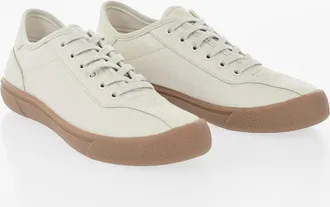 The Row Canvas Low-Top Sneakers with Contrasting Sole The Row