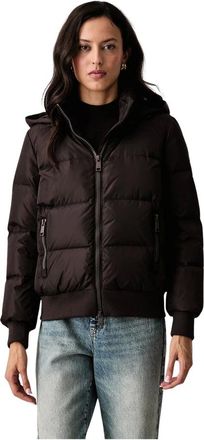 A|X Armani Exchange Donsjack - Dames - Jassen - Bruin - Maat: S Polyamide
