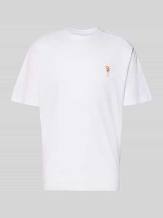 Only & Sons Relaxed Fit T-Shirt aus reiner Baumwolle Modell FRED in Offwhite, Gr&ouml;&szlig;e XXL
