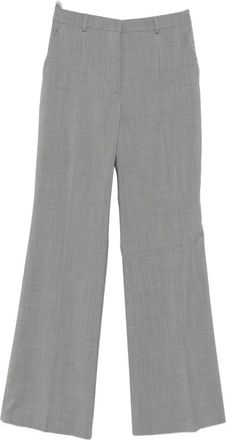 Manuel Ritz flared wool trousers - Grey