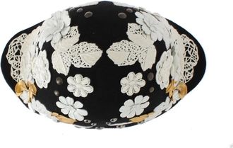 Dolce & Gabbana Cloche Hoed - Dames - Hoeden - Zwart - ONE Size - Wol - Accessoires