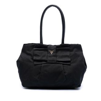 Prada Pre-owned Prada Tessuto Fiocco Bow Handbag Ladies XY75Q9WG6MN5580R