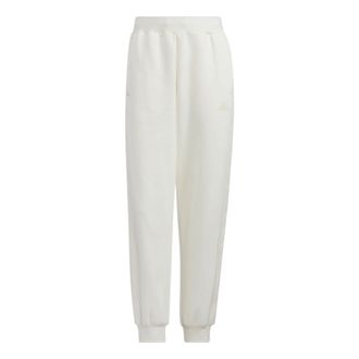 adidas (WMNS) adidas Met Knitted Pants Asia Sizing Whtie HM7113