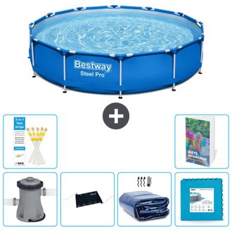 Bestway Piscina Bestway Steel Pro Redonda - 305x76 Cm - 7-piezas S340
