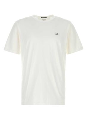 C.P. Company White Cotton T Shirt