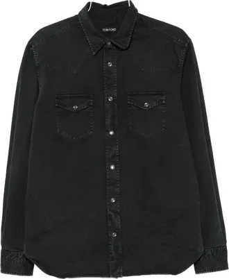 Tom Ford Long-sleeve Denim Shirt