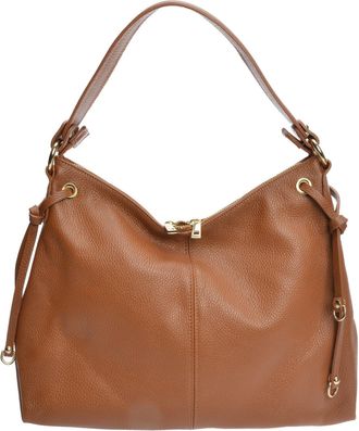 Isabella Rhea Brown Rundleer Tas